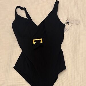 Empreinte Elegant Black One-Piece Swimsuit